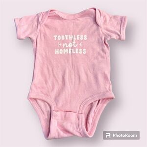 Bravo Real Housewives of Beverly Hills Toothless Not Homeless Bodysuit, Baby, TV